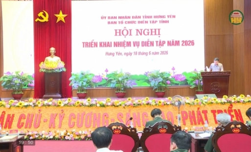 Triển khai nhiệm vụ diễn tập năm 2026