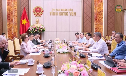 UBND tỉnh làm việc với Tập đoàn BRG