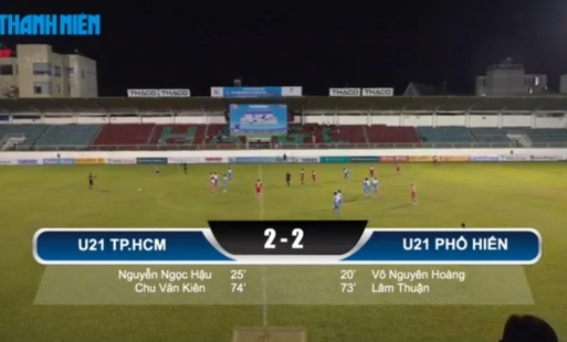 U21 Phố Hiến vào bán kết giải U21 quốc gia Báo Thanh Niên năm 2019