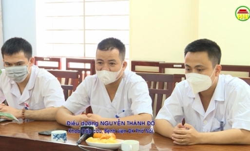 Gặp gỡ những bác sỹ hỗ trợ tỉnh Bắc Giang trở về