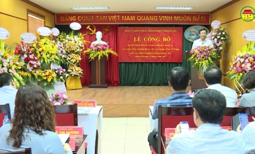 Công bố quyết định thành lập Đảng bộ Ban Quản lý các Khu công nghiệp Hưng Yên 