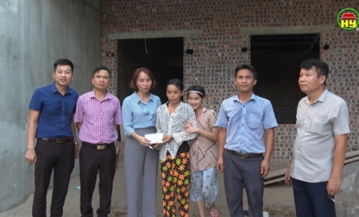 Huyện Khoái Châu tập trung xây nhà cho hộ nghèo, chất độc da cam