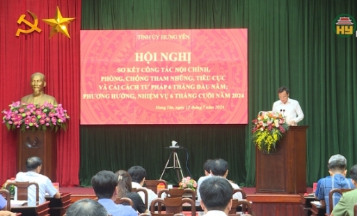 Ban Nội chính Tỉnh uỷ triển khai nhiệm vụ trọng tâm 6 tháng cuối năm 2024