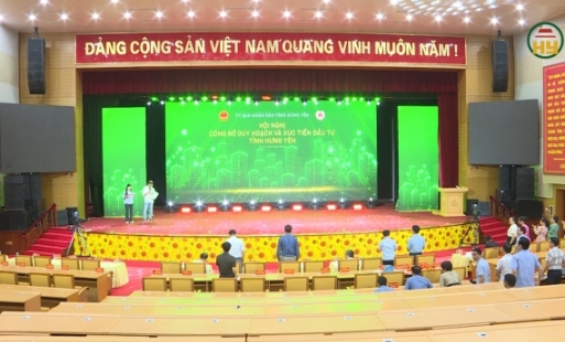 Sẵn sàng cho sự kiện công bố quy hoạch tỉnh Hưng Yên