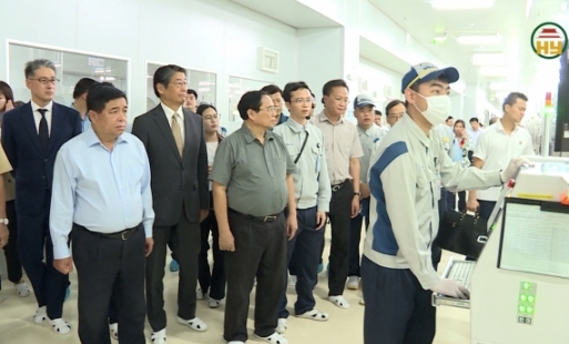 Thủ  tướng Chính phủ thăm Khu công nghiệp Thăng Long II