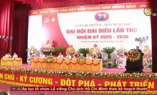 Đại hội đại biểu Đảng bộ phường Trần Hưng Đạo