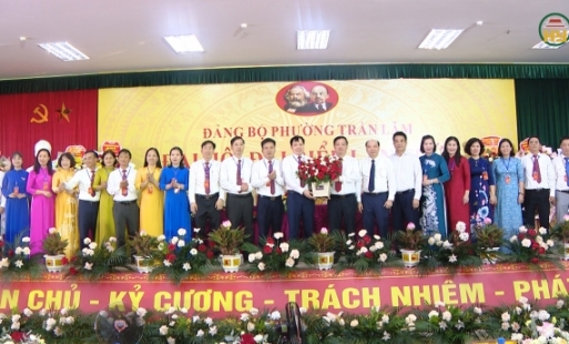 Đại hội đại biểu Đảng bộ phường Trần Lãm