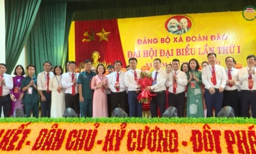 Đại hội Đảng bộ xã Đoàn Đào