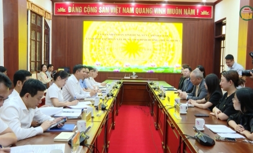 Lãnh đạo tỉnh làm việc với nhà đầu tư nước ngoài