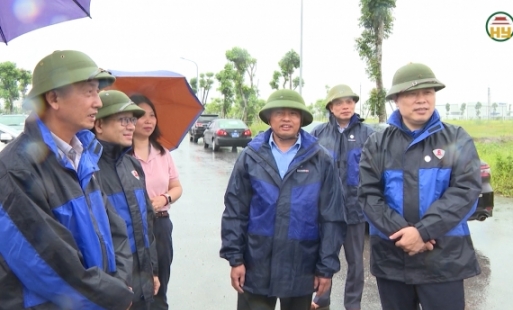 Phó Bí thư Thường trực Tỉnh ủy kiểm tra công tác phòng chống bão