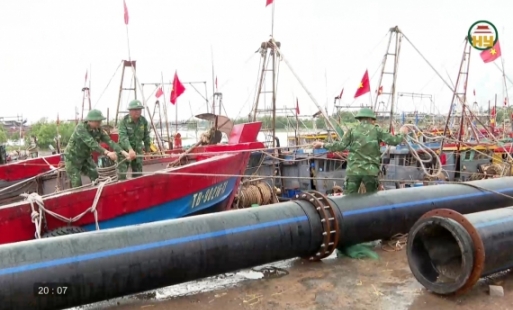 Chủ động ứng phó với bão số 1