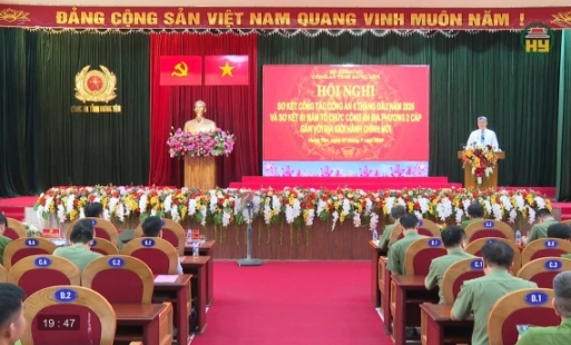 Công an tỉnh triển khai nhiệm vụ 6 tháng cuối năm