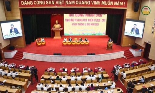 HĐND tỉnh khai mạc Kỳ họp thường lệ giữa năm 2026