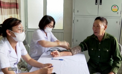 Khám sức khỏe tri ân người có công 