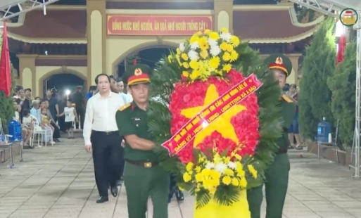 Nhiều hoạt động tri ân các anh hùng liệt sĩ