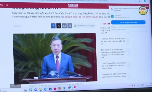 Tinh thần hành động từ bài phát biểu của Tổng Bí thư, Chủ tịch nước Tô Lâm