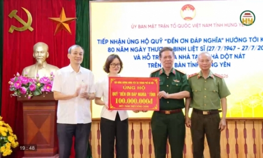  Ủng hộ Quỹ 