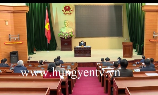 UBND tỉnh Hưng Yên họp xem xét một số nội dung quan trọng