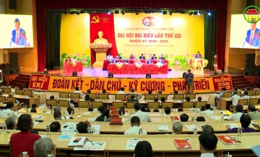 Đại hội Đảng bộ thành phố Hưng Yên lần thứ XXI