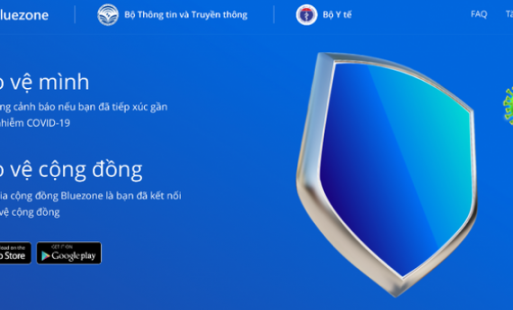 Cài đặt ứng dụng Bluezone để phòng, chống dịch Covid-19