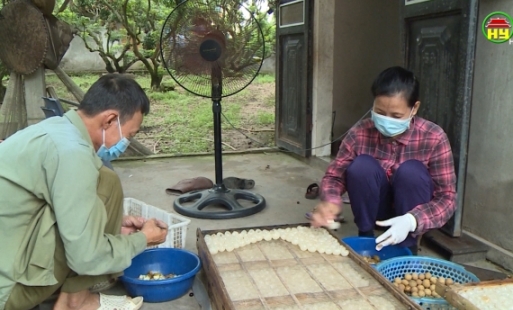 Làm long nhãn, giải pháp tiêu thụ thời Covid