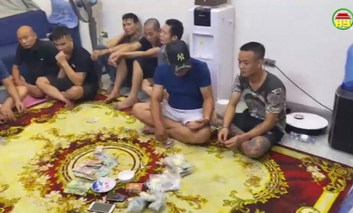 Bắt giữ các đối tượng có hành vi đánh bạc và tổ chức đánh bạc