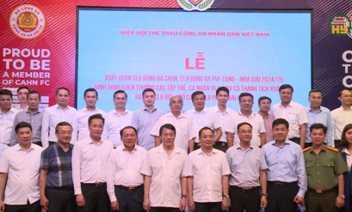 Câu lạc bộ Bóng đá Công an Hà Nội, CLB Bóng đá PVF - Công an Nhân dân xuất quân mùa giải 2024 - 2025