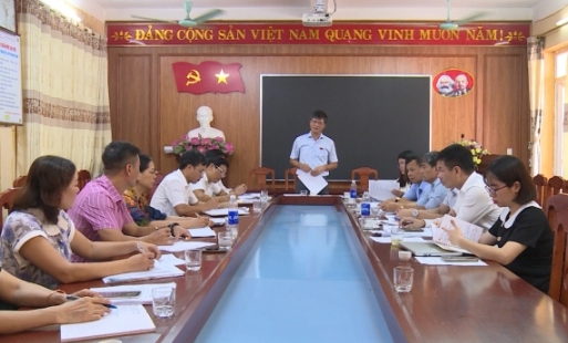 Đoàn giám sát của Thường trực HĐND tỉnh giám sát thực hiện chương trình phát triển giáo dục
