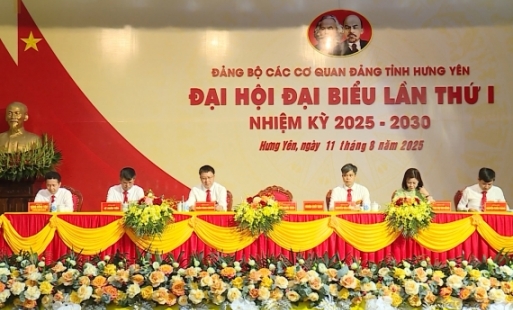 Đại hội đại biểu đảng bộ các cơ quan đảng tỉnh nhiệm kỳ 2025 – 2030