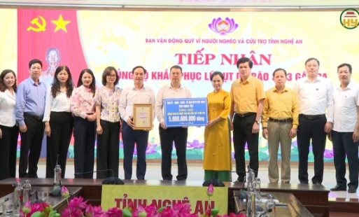 Hỗ trợ tỉnh Nghệ An khắc phục hậu quả bão số 3