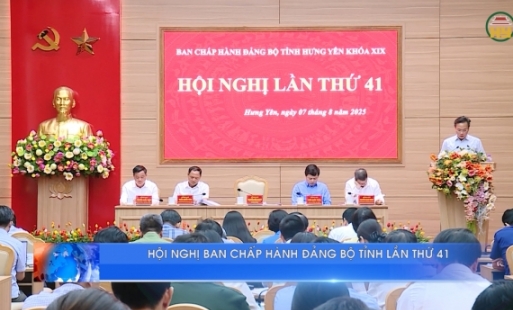 Hội nghị Ban chấp hành Đảng bộ tỉnh lần thứ 41