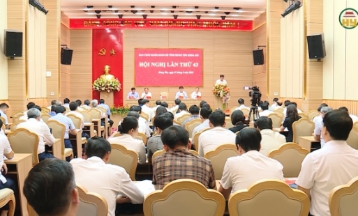 Hội nghị BCH Đảng bộ tỉnh lần thứ 43