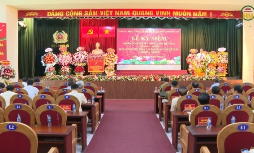 Kỷ niệm 80 ngày truyền thống Công an Nhân dân