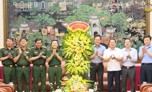 Thường trực Tỉnh ủy tiếp Đảng ủy Bộ tư lệnh Quân khu 3 