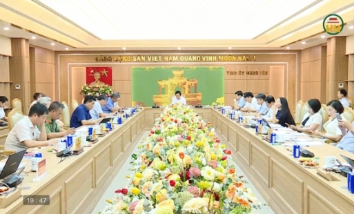 Ban Thường vụ Tỉnh ủy xem xét một số nội dung quan trọng 