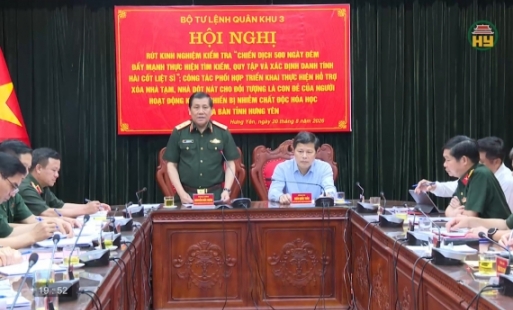 Kiểm tra chiến dịch 500 ngày đêm tại Hưng Yên