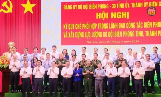Ký kết quy chế phối hợp giữa Bộ đội Biên phòng với các địa phương