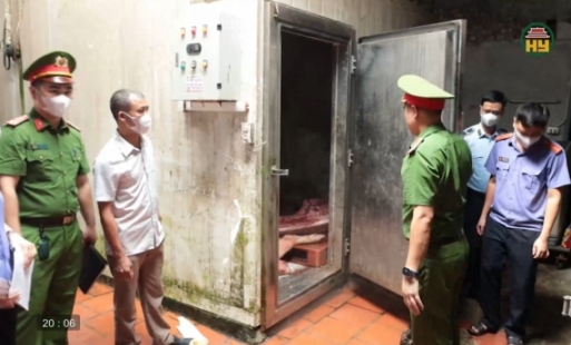 Phát hiện gần 1 tấn thịt lợn nhiễm bệnh