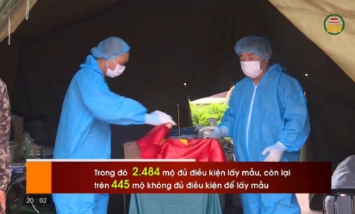 Tiến độ lấy mẫu mộ liệt sĩ chưa rõ thông tin