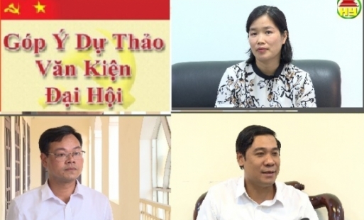Ý kiến của cán bộ, đảng viên đóng góp vào văn kiện Đại hội XIX Đảng bộ tỉnh