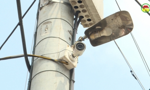 Camera công cộng giúp tăng cường đảm bảo an ninh trật tự