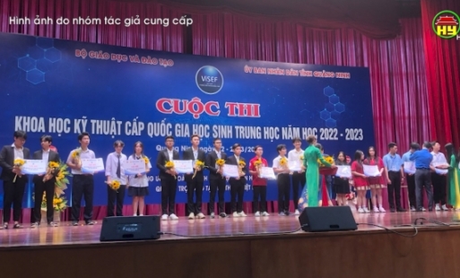 Học sinh Hưng Yên đoạt Huy chương vàng khoa học kỹ thuật thế giới