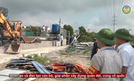 Cưỡng chế vi phạm lấn chiếm đất công