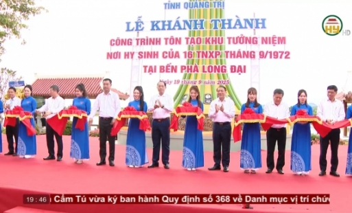Khánh thành công trình tôn tạo Bến phà Long Đại