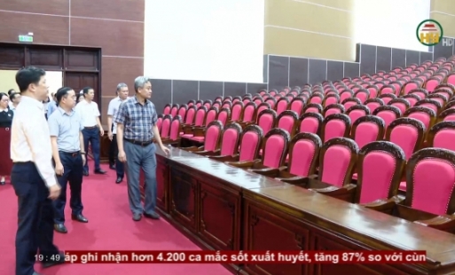 Kiểm tra địa điểm tổ chức Đại hội Đảng bộ tỉnh