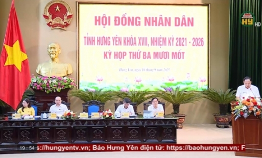 Kỳ họp HĐND tỉnh lần thứ 31 nhiệm kỳ 2021-2026