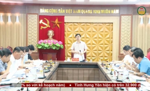 Tổ công tác số 5 của UBND tỉnh làm việc với các địa phương