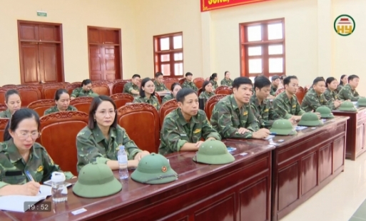 Bồi dưỡng kiến thức quốc phòng và an ninh