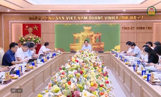 Họp Ban Thường vụ Tỉnh ủy 