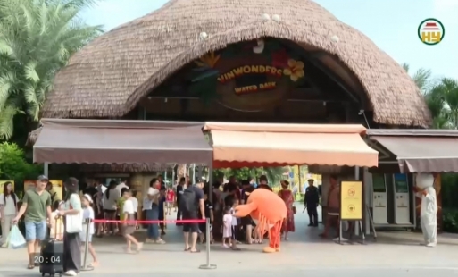 Khu đô thị lớn thu hút khách dịp nghỉ lễ